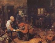 BROUWER, Adriaen The Operation (mk08) oil painting